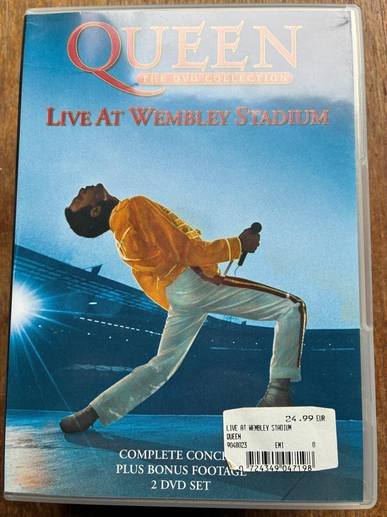 Queen , Live at the Wembley Stadium ; Muziek DVD Concert, Alle leeftijden, Ophalen of Verzenden, Zo goed als nieuw, Muziek en Concerten