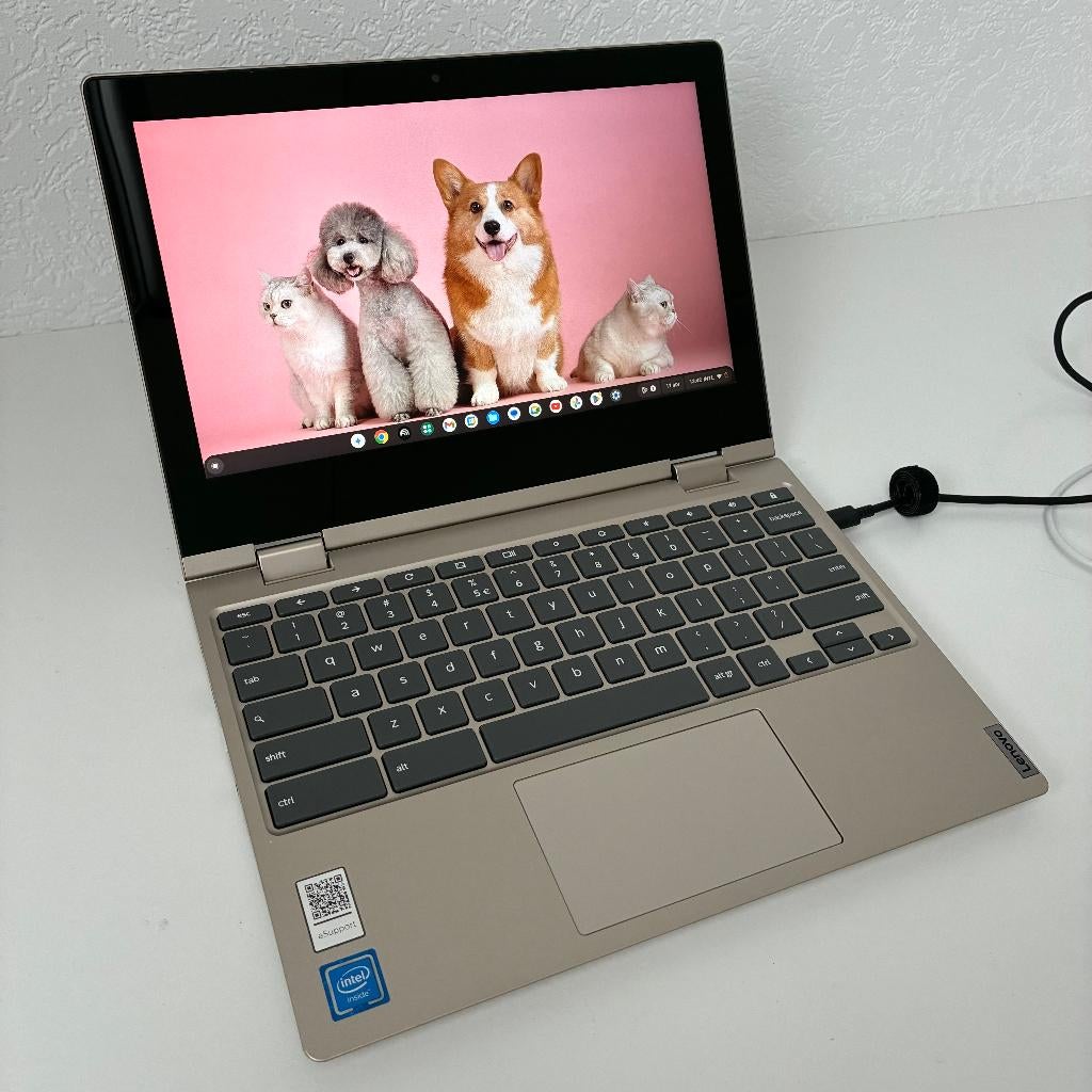 Lenovo IdeaPad Flex 3 Chromebook 11,6 inch met touchscreen, Computers en Software, Chromebooks, 64 GB, Touchscreen, Ophalen of Verzenden