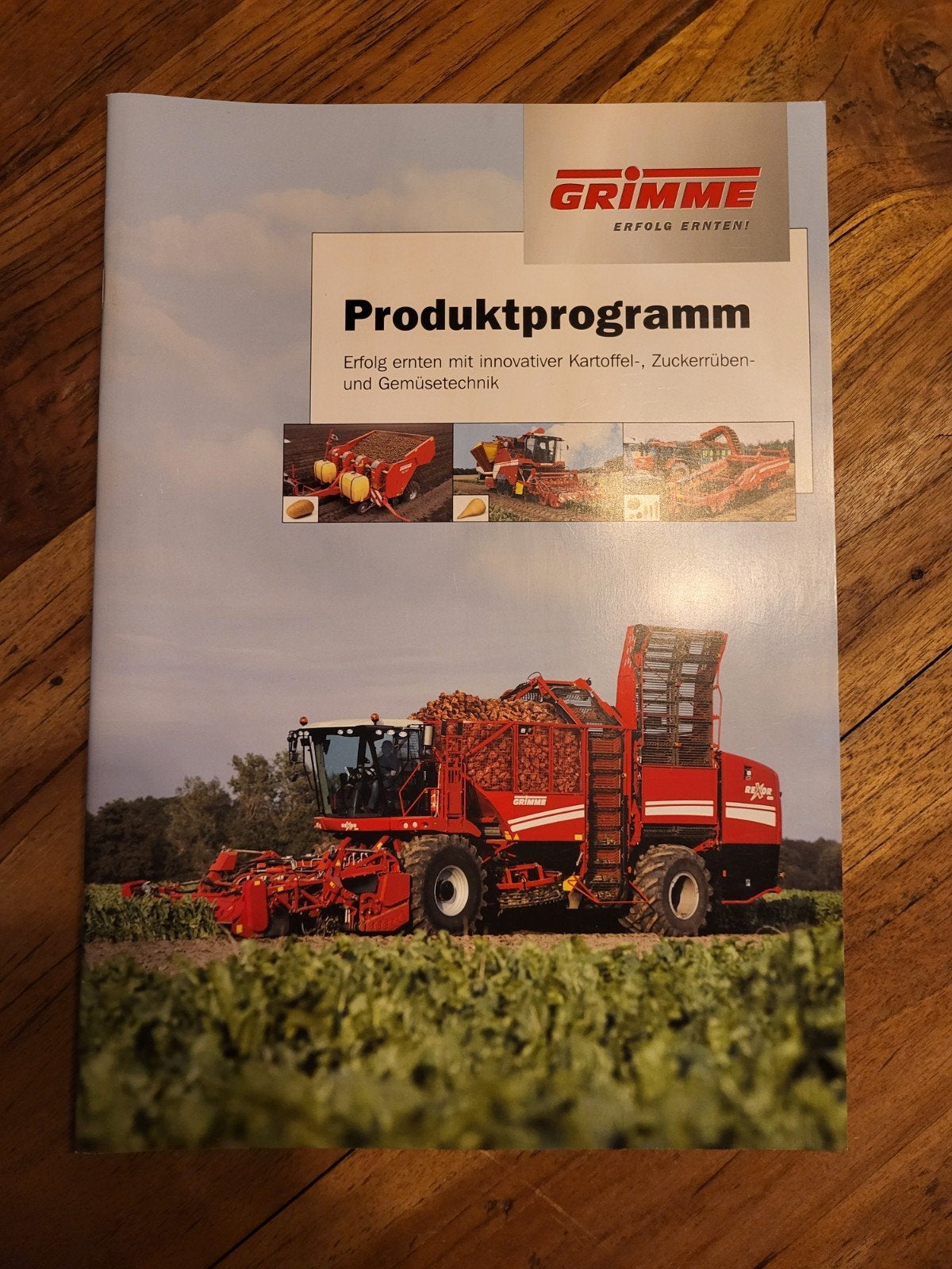 tractor folder Grimme Produktprogramm, Ophalen of Verzenden, Zo goed als nieuw