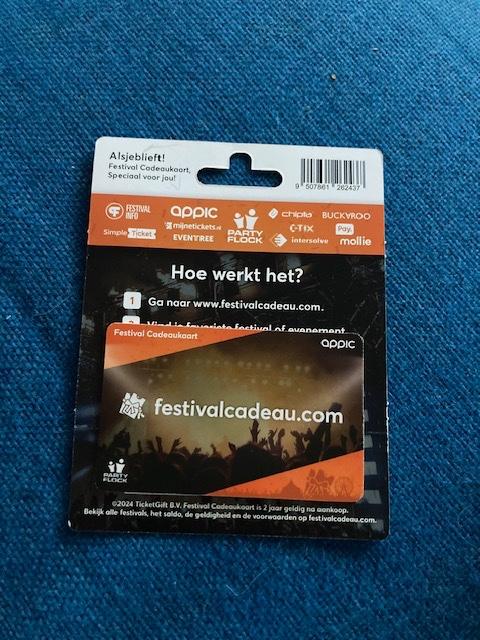 cadeaukaart, Tickets en Kaartjes, Kortingen en Cadeaubonnen, Eén persoon, Cadeaubon, Overige typen