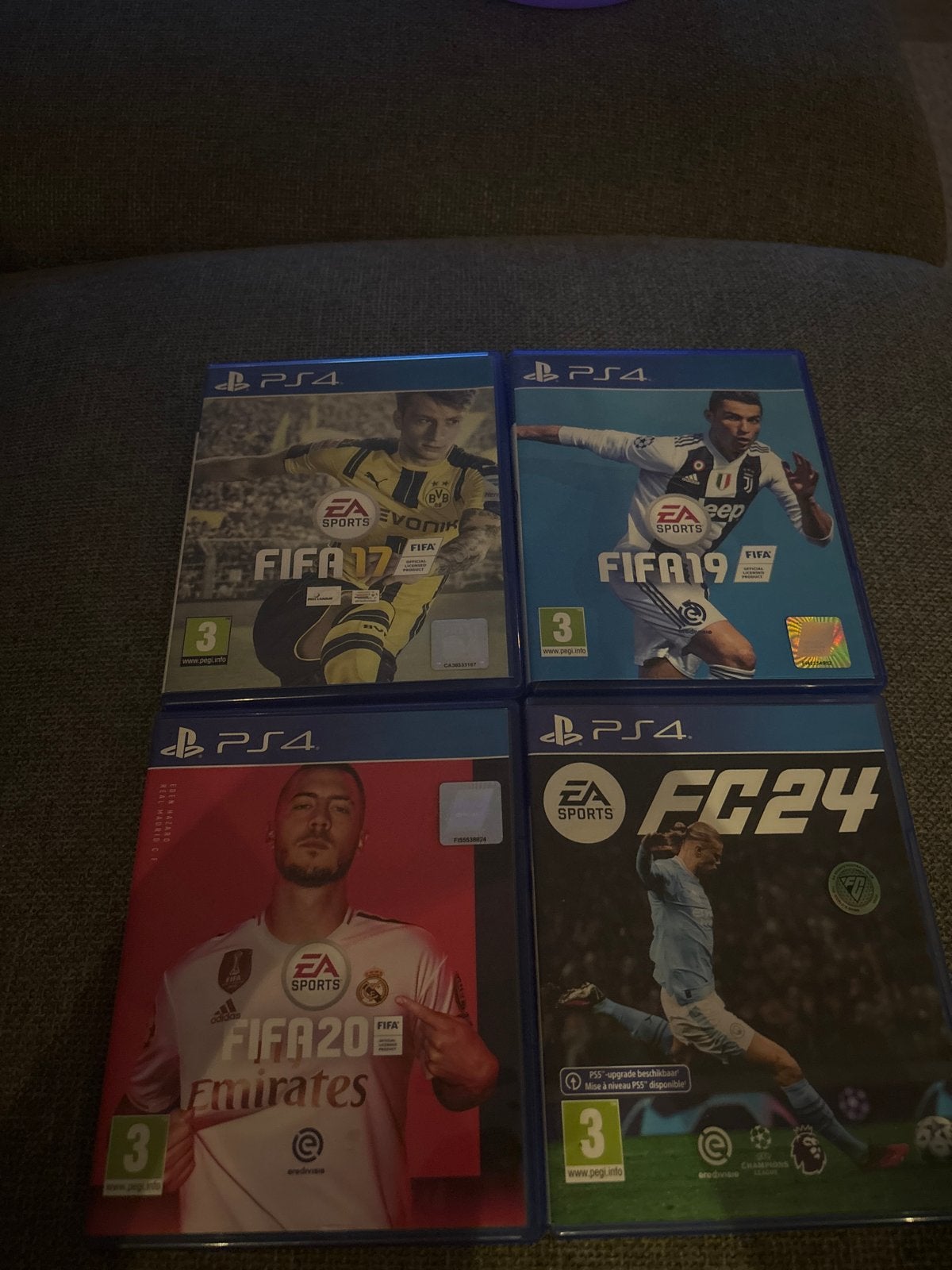 FIFA PS4 Games: FIFA 17, 19, 20 & FC 24 - Voetbalplezier!, Gebruikt, Eén computer, Ophalen of Verzenden, Sport