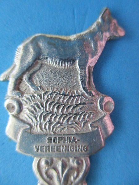 (A2794)   Sophia Vereniging hond, Ophalen of Verzenden, Gebruikt, Overige materialen, Bestek