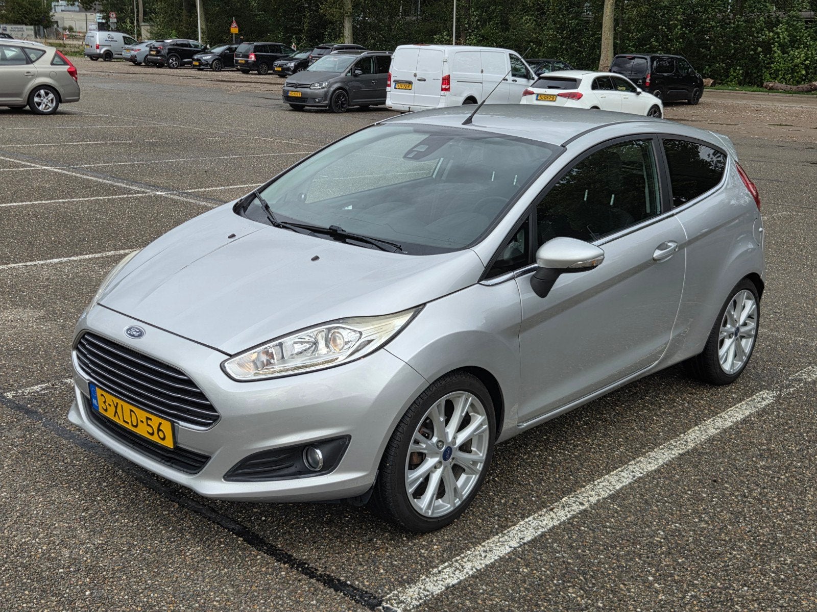 Ford Fiesta 1.6TDCI Titanium 2014 Cruise NAP✅️2e eigenaar, Auto's, Voorwielaandrijving, 96 €/maand, Origineel Nederlands, Particulier