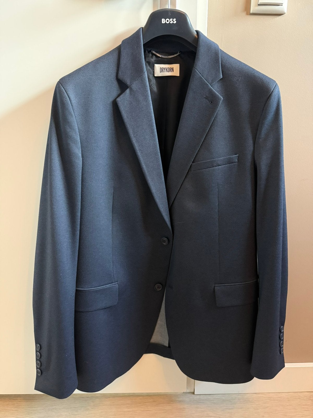 Drycorn 2delig pak maat 33/34, Kleding | Heren, Kostuums en Colberts, Ophalen of Verzenden, Zo goed als nieuw, Overige maten, Blauw