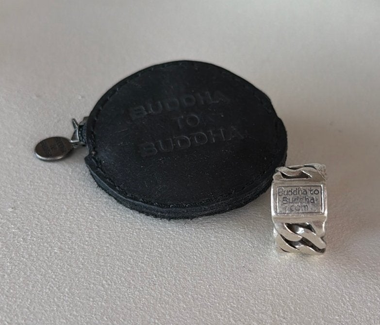 Buddha to Buddha Chain Ring, 18 tot 19, Ophalen of Verzenden, Zo goed als nieuw, Dame of Heer