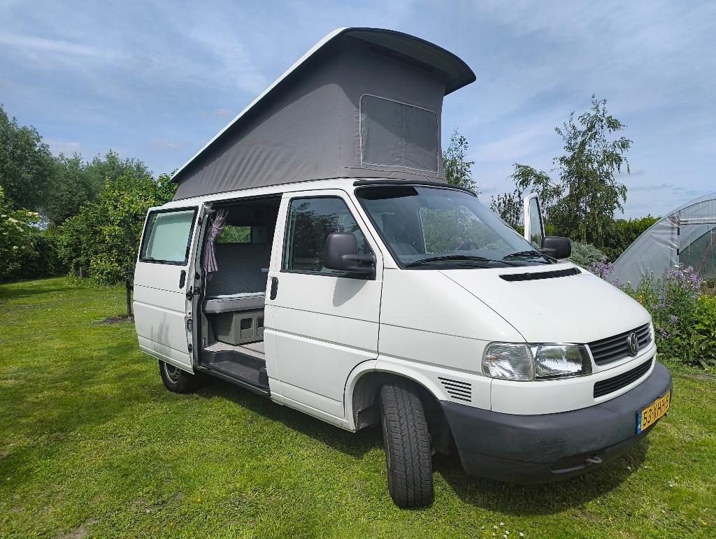 VW T4 Transporter 2003 Camper (om/inbouw Westfalia), Voorwielaandrijving, Overige carrosserieën, Wit, Grijs