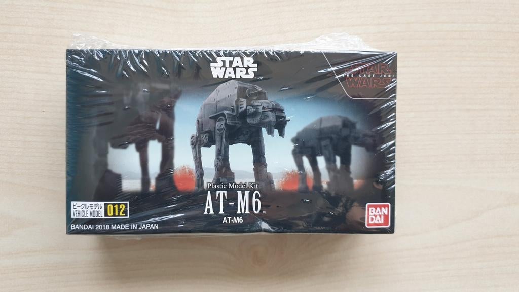 Star Wars AT-M6 Plastic Model Kit Bandai Nieuw, Verzamelen, Star Wars, Ophalen of Verzenden, Nieuw, Overige typen