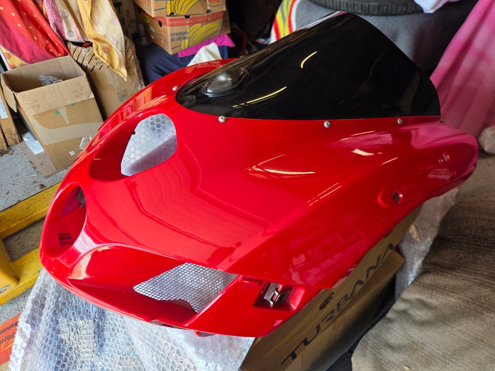 Topkuip Ducati 749 of Ducati 999 incl. kuipruit - kl.rood, Ophalen of Verzenden, Gebruikt