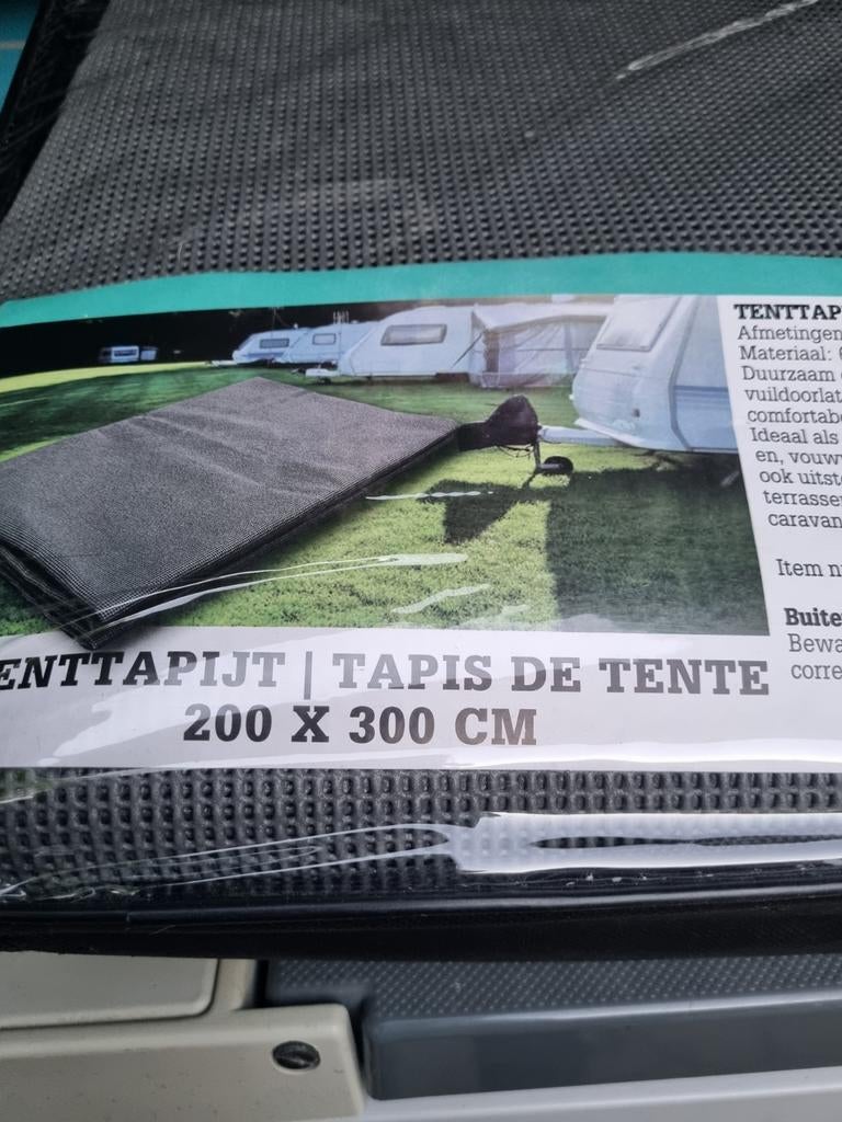 3x Tenttapijt 200 x 300 cm - Nieuw, Caravans en Kamperen, Ophalen, Nieuw