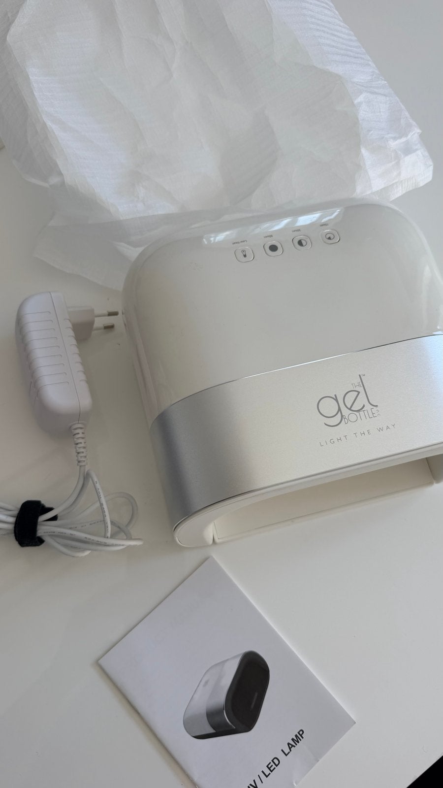 The Gel Bottle UV/LED Lamp - Zo goed als nieuw, Ophalen of Verzenden, Zo goed als nieuw, Overige typen