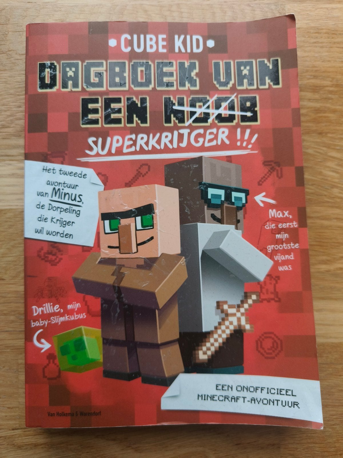 Dagboek van een Noob Superkrijger - Cube Kid, Ophalen of Verzenden, Gelezen, Cube Kid, Fictie algemeen