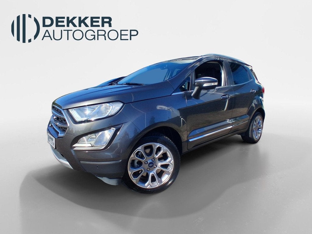Ford EcoSport 1.0 EcoBoost Titanium Trekhaak/Achteruitrijcam, Auto's, Ford, Voorwielaandrijving, 125 pk, Gebruikt, Ecosport