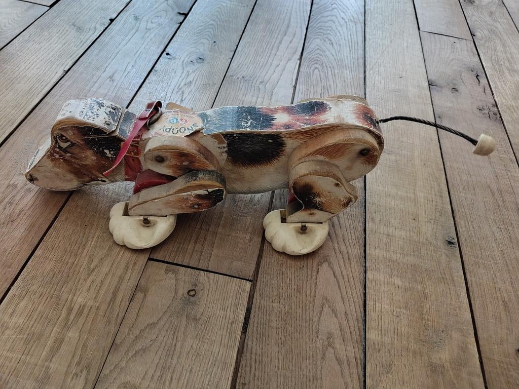 Vintage Fisher Price loophond - GRATIS, Ophalen, Gebruikt, Duw- of Trekspeelgoed