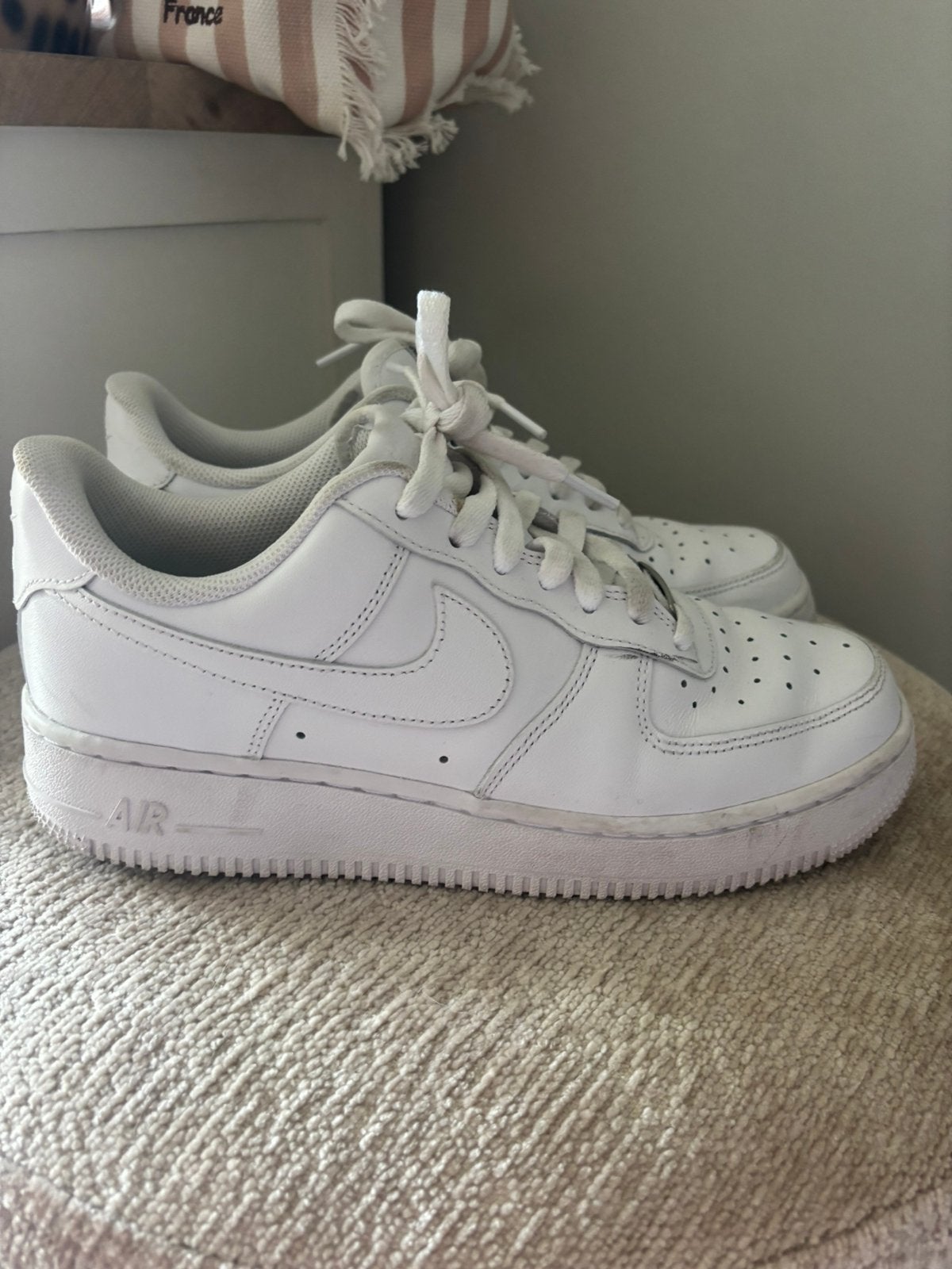 Nike Air Force, Verzenden, Zo goed als nieuw, Wit