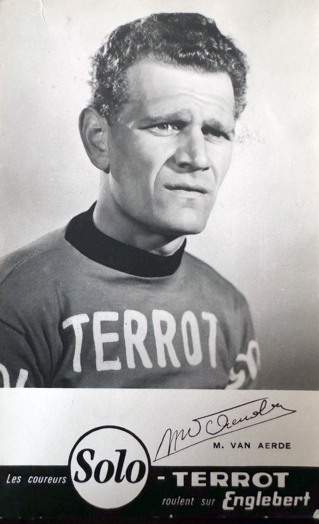 Wielrennen fotokaart SOLO-TERROT – Michel van Aerde – 1963, Ophalen of Verzenden, Overige typen