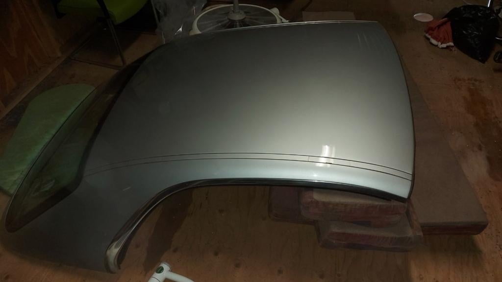 Hardtop BMW E46 Titansilver met Zwarte hemel, Auto-onderdelen, Ophalen, Voor, BMW, Bumper