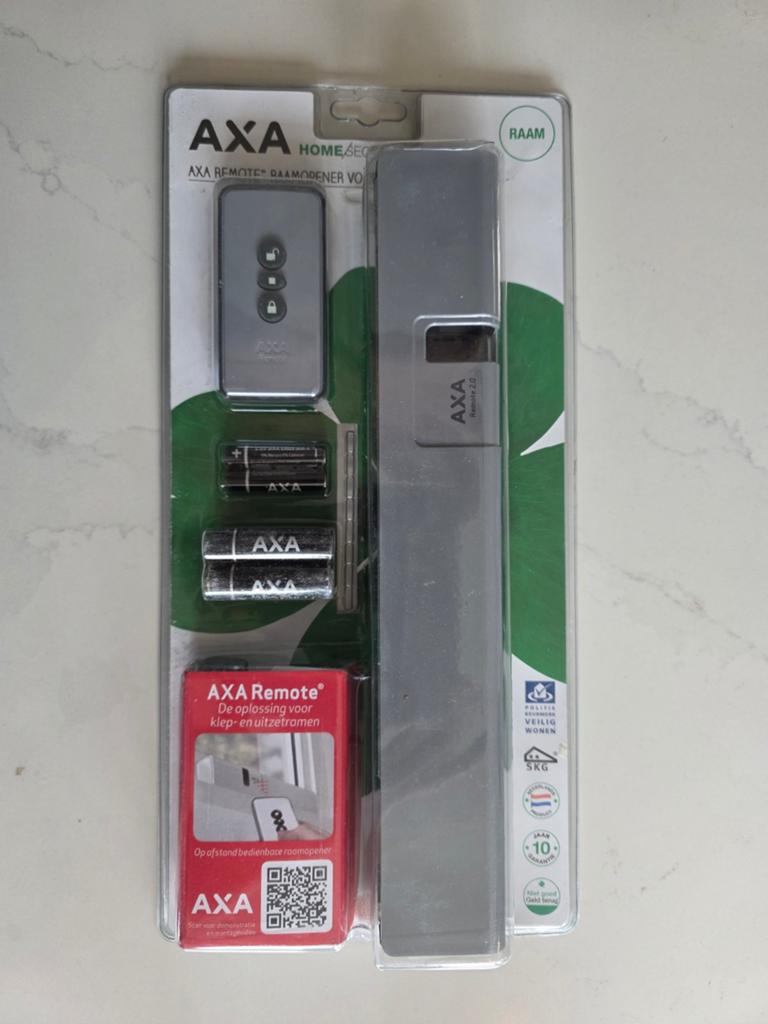 AXA REMOTE raamopener voor klepramen, grijs., Ophalen of Verzenden, Nieuw, Overige materialen, Schuif of Grendel