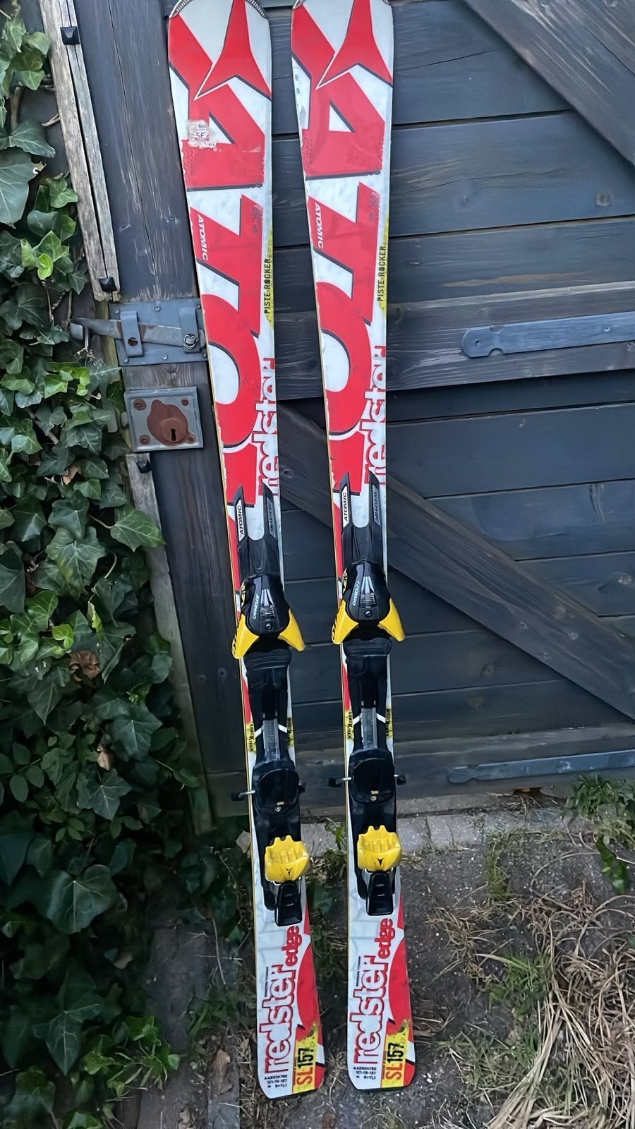 Atomic Redster Edge SL 157 cm ski's - Zo goed als nieuw, 140 tot 160 cm, Ophalen of Verzenden, Zo goed als nieuw, Carve