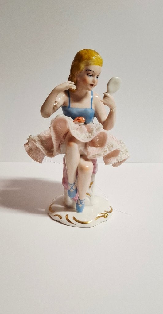 porseleinen beeldje van een ballerina, Ophalen of Verzenden