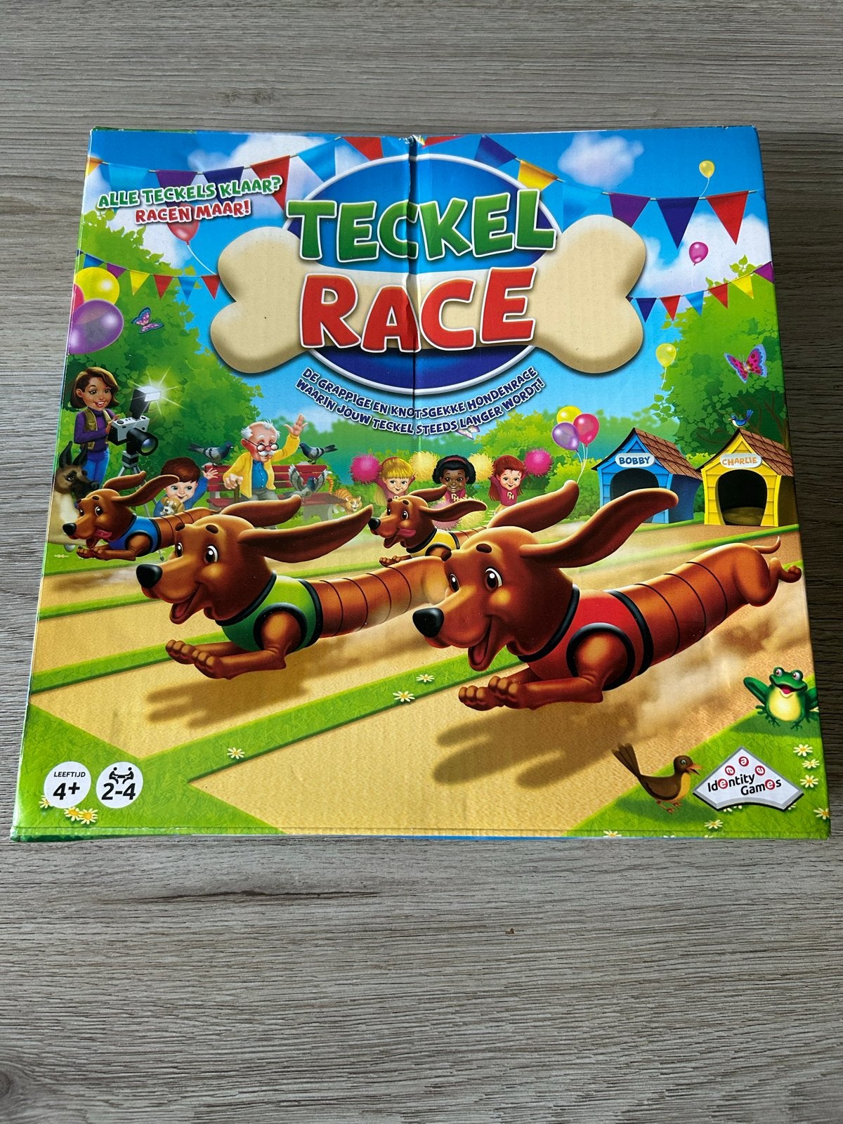 Teckel Race Bordspel, Drie of vier spelers, Ophalen of Verzenden, Gebruikt