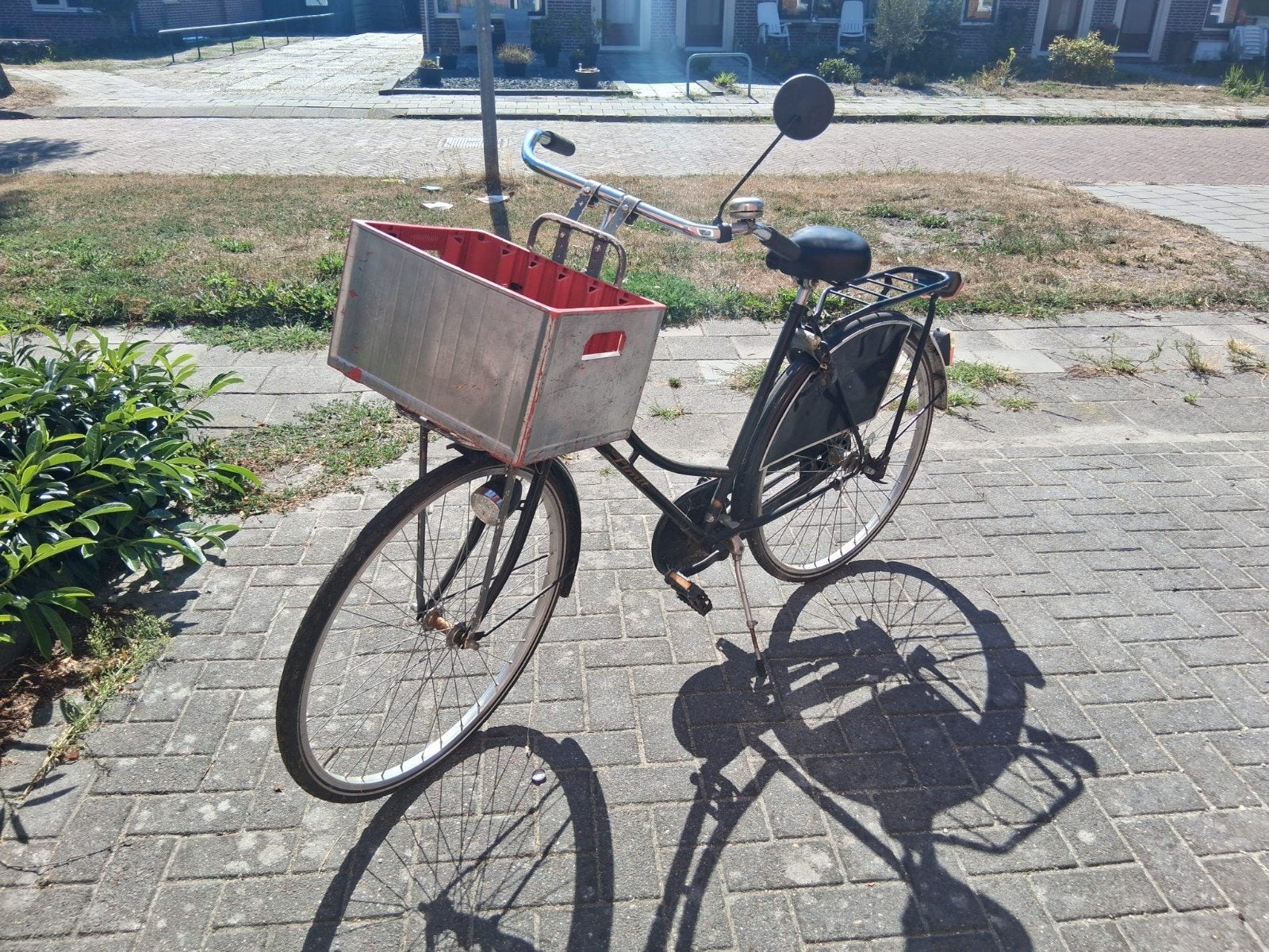 een oma fiets, Ophalen, Gebruikt