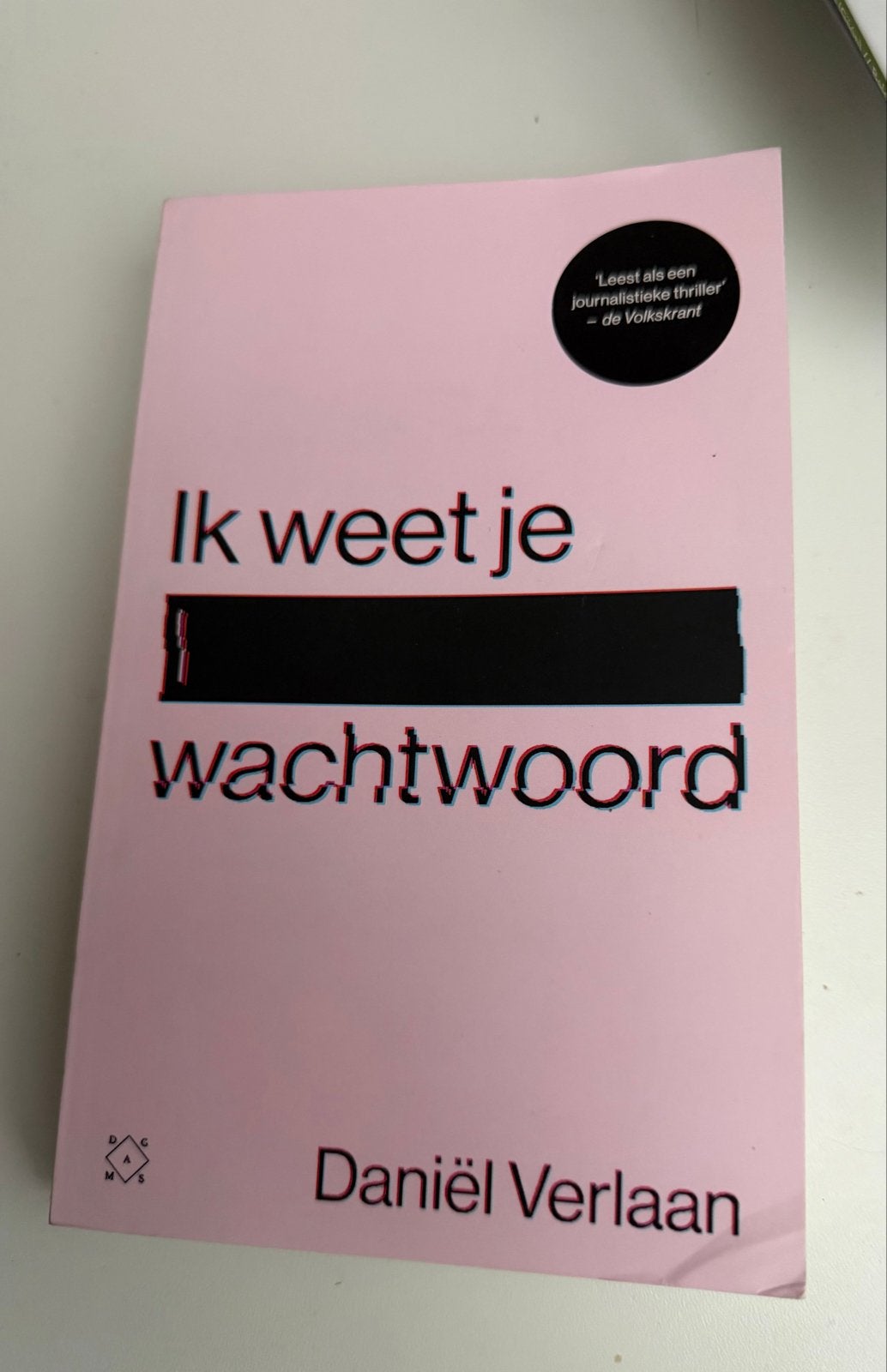 Daniël Verlaan - Ik weet je wachtwoord, Ophalen of Verzenden, Gelezen, Daniël Verlaan