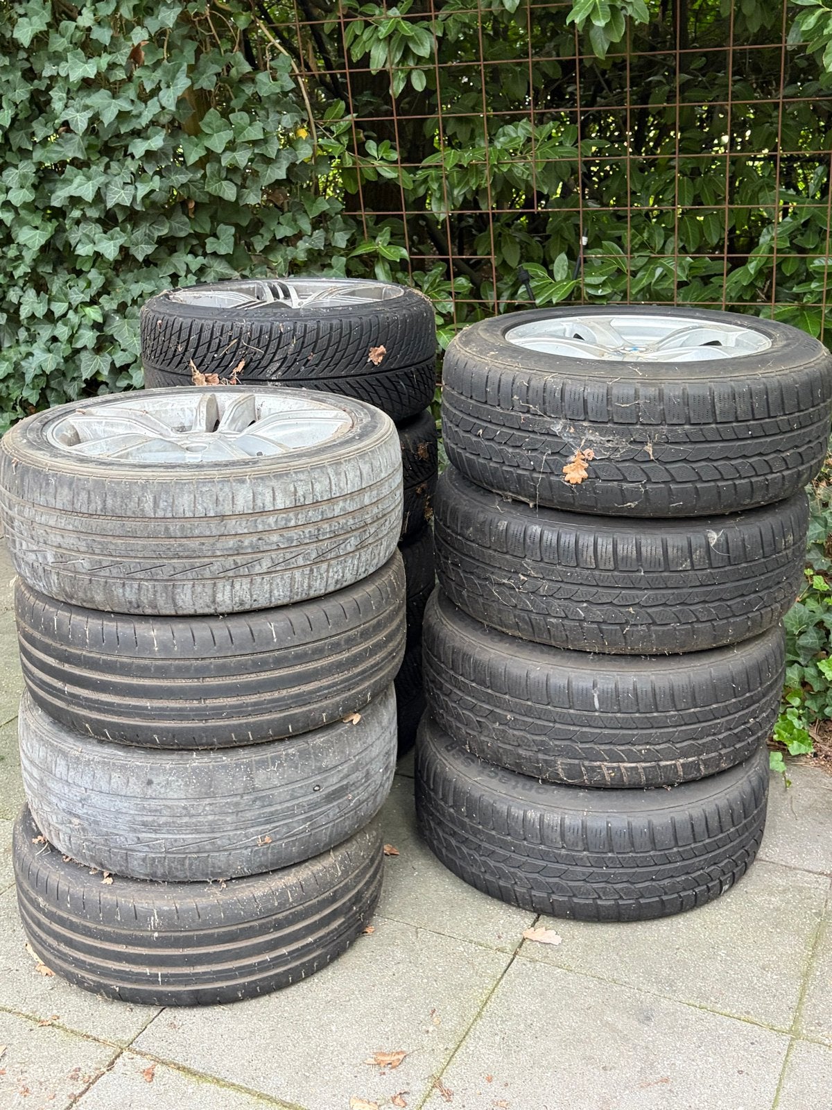 3 sets velgen BMW, Mercedes, 19 inch, Banden en Velgen, Personenwagen, Gebruikt