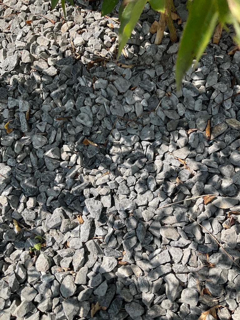 Grijs split voor 2,50 x 2,50 m, Tuin en Terras, Grind, Keien en Split, Ophalen, Gebruikt, Split, Basalt