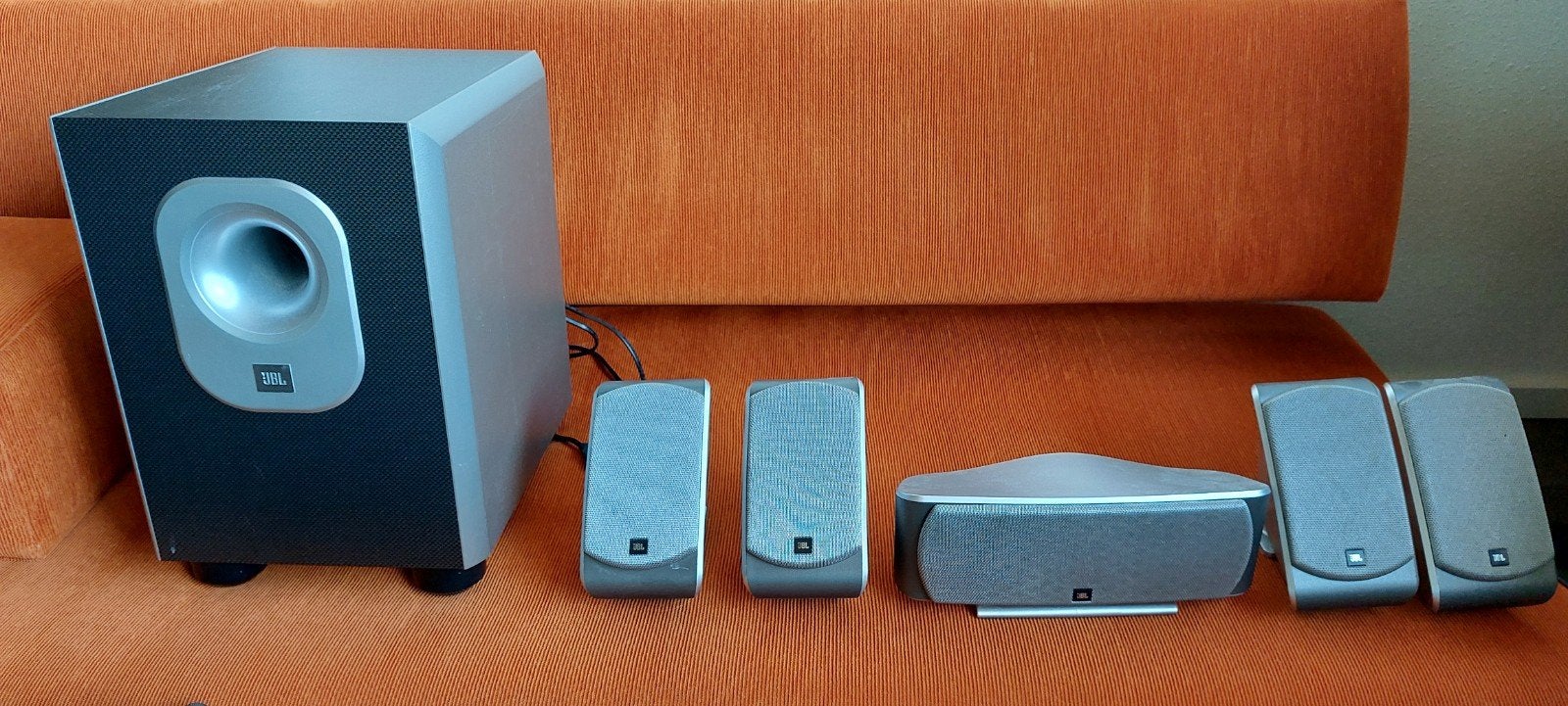 JBL speakers voor cinema soundsystem., Audio, Tv en Foto, Versterkers en Receivers, 60 tot 120 watt, Ophalen, Overige merken, Gebruikt