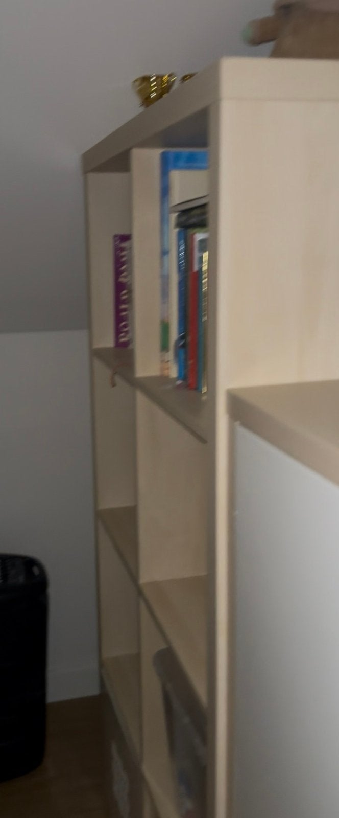 Ikea vakkenkast licht eiken 8 vakken, Ophalen, 50 tot 100 cm, Zo goed als nieuw, Minder dan 100 cm