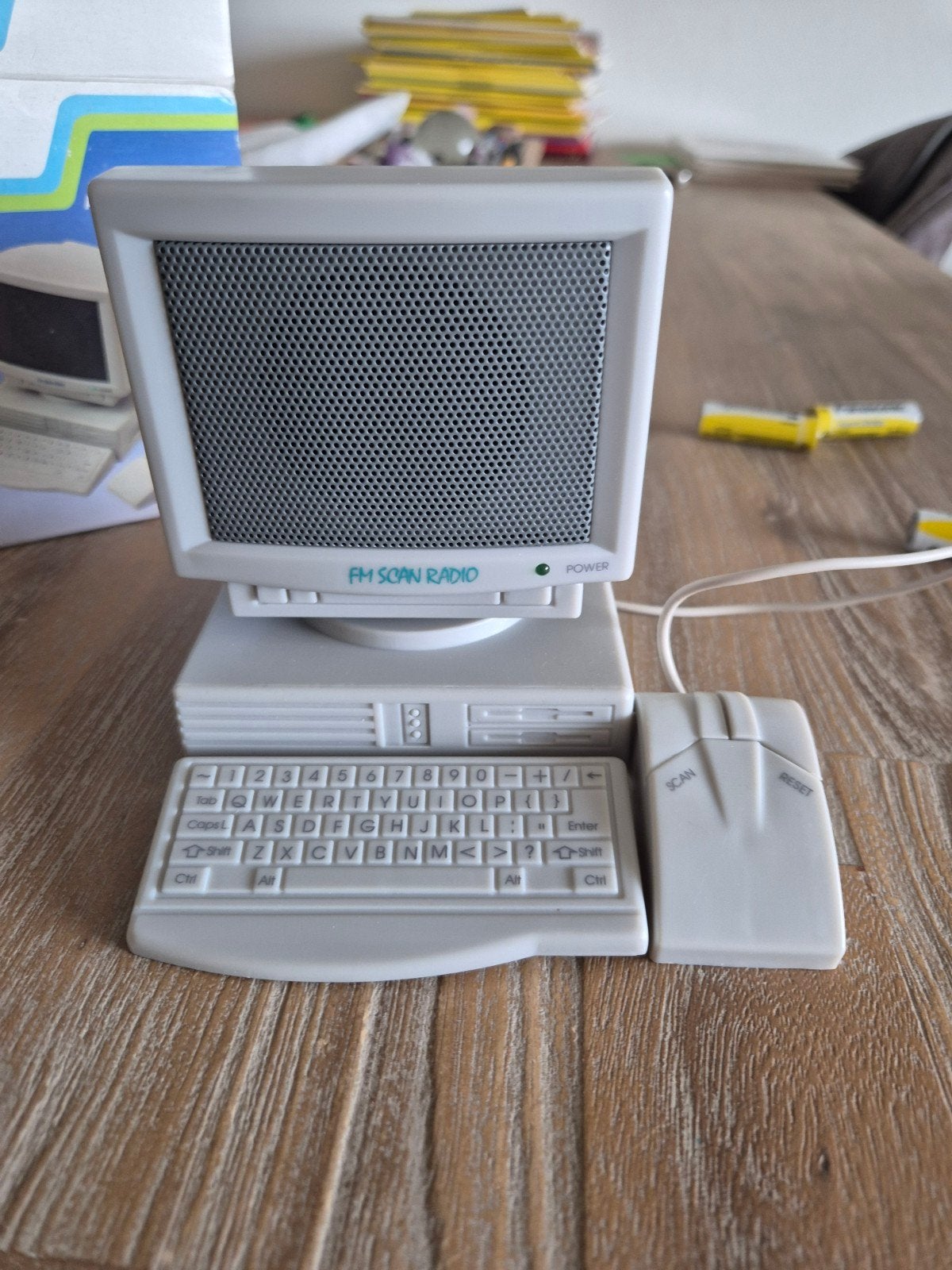 PC FM Auto-Scan Radio - Unieke Retro Stijl, Ophalen, Gebruikt, Radio