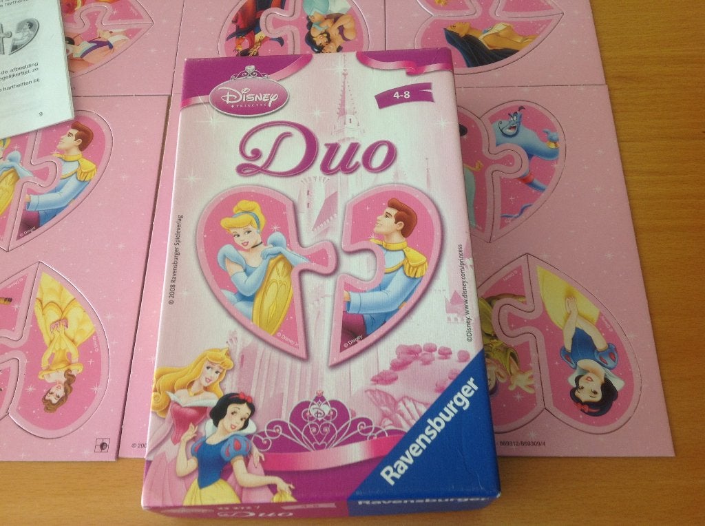 kinder puzzle - Disney prinsessen, Ophalen of Verzenden, 10 tot 50 stukjes, Zo goed als nieuw, 4 tot 6 jaar