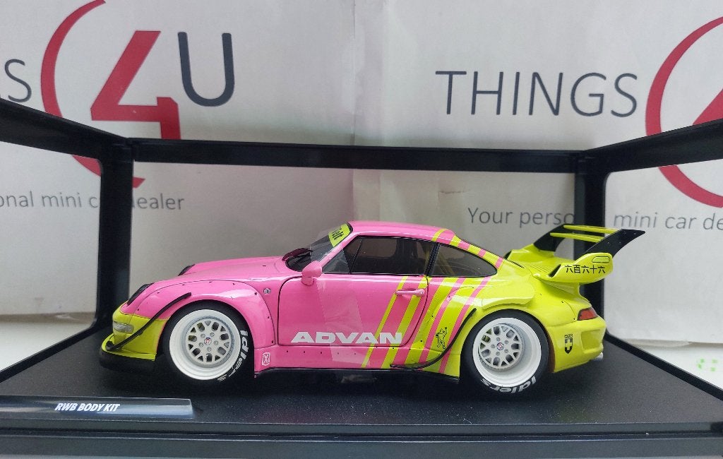 Solido 1:18 Porsche 911 (993) RWB Rauh-Welt Advan 2024, Ophalen of Verzenden, Nieuw, Auto, Solido