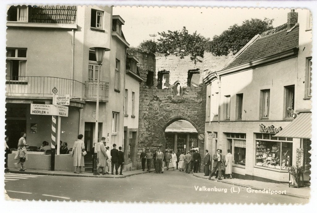 Valkenburg, Verzenden, 1940 tot 1960, Gelopen, Limburg