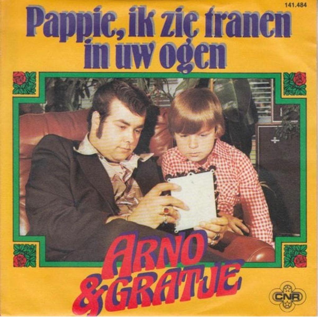 Arno & Gratje - Pappie, ik zie tranen in uw ogen, Cd's en Dvd's, Vinyl Singles, Ophalen of Verzenden, Gebruikt