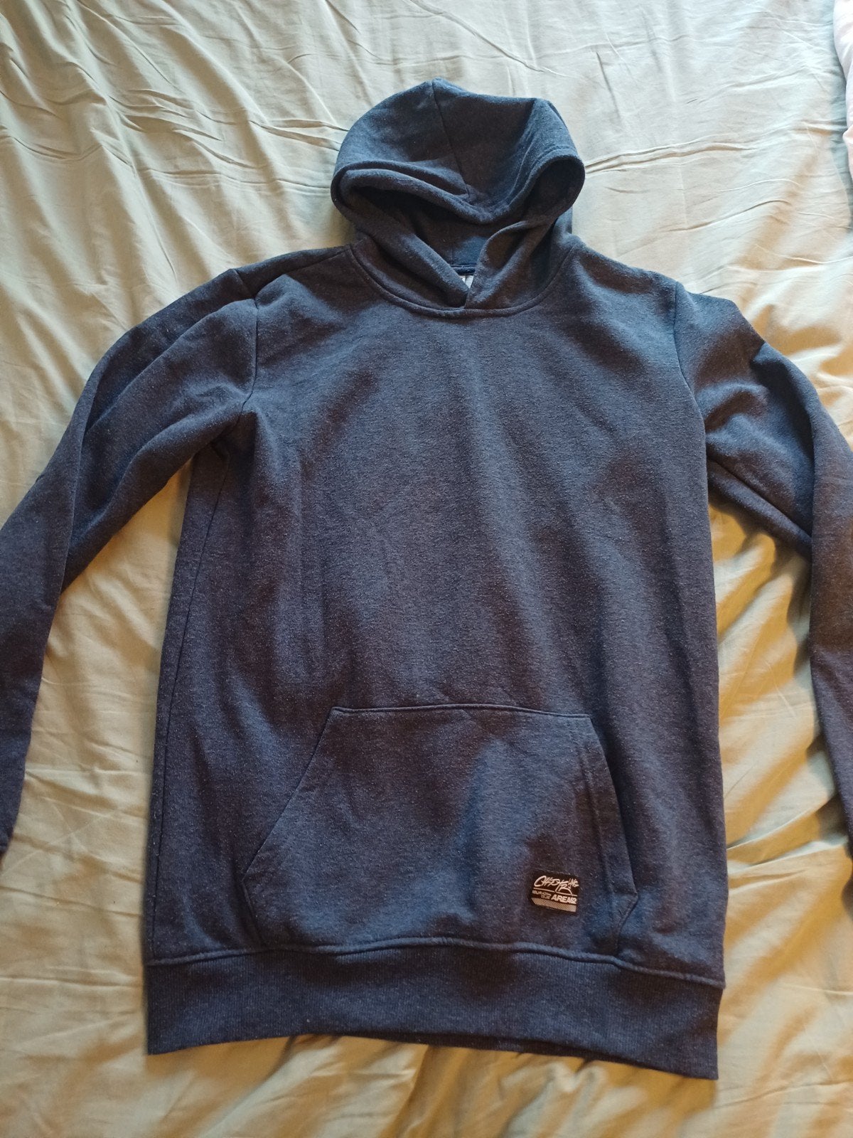 Effen blauwe hoodie - maat 170/176, Kinderen en Baby's, Kinderkleding | Maat 170, Chapter Young, Trui of Vest, Ophalen of Verzenden