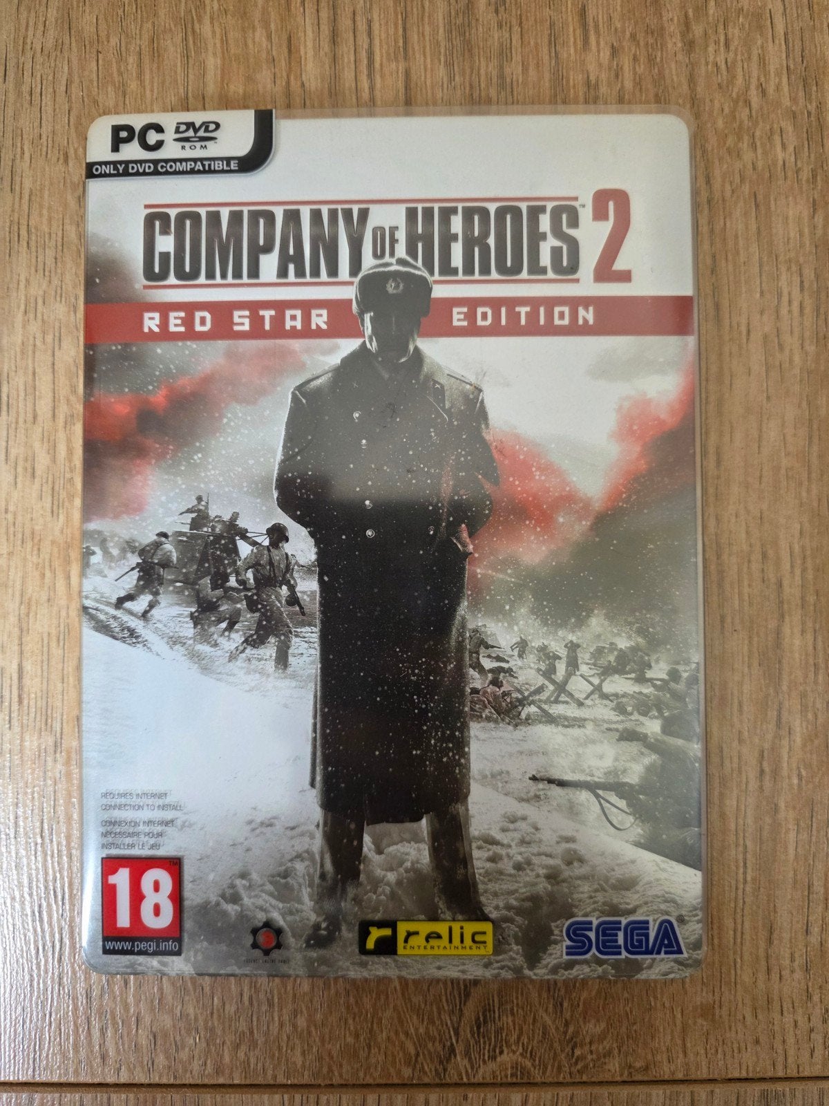 Pc game Company of Heroes 2 red star edition

Game in een go, 1 speler, Ophalen of Verzenden, Zo goed als nieuw, Vanaf 12 jaar