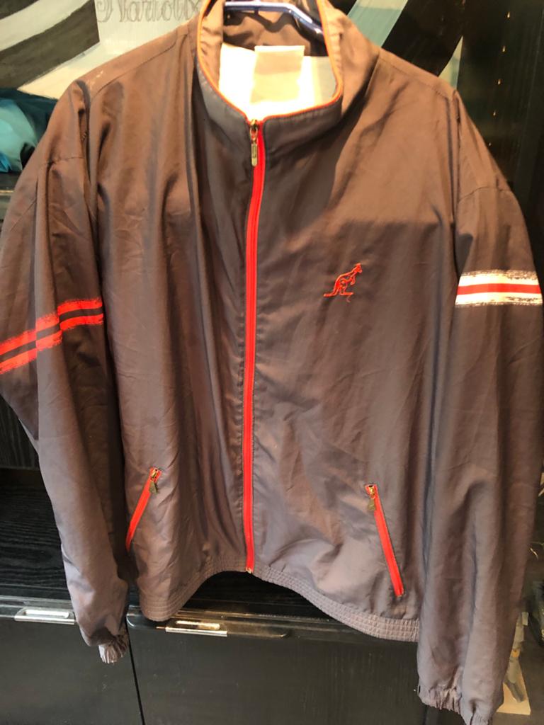 Oldschool australian trainingsjack maat 58, Kleding | Heren, Blauw, Maat 56/58 (XL), Ophalen of Verzenden, Zo goed als nieuw