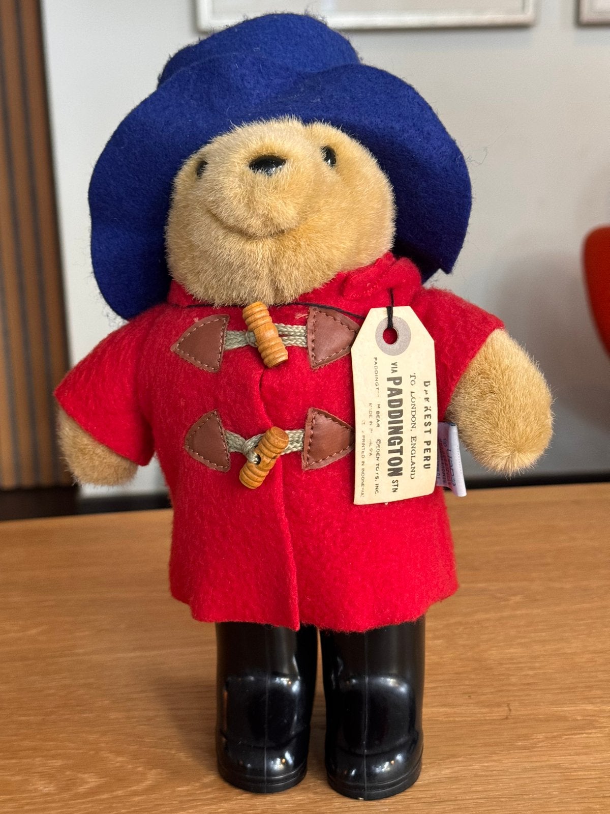 Vintage Eden Toys Paddington Bear - Absolute nieuwstaat!, Ophalen of Verzenden, Zo goed als nieuw, Stoffen beer, Overige merken