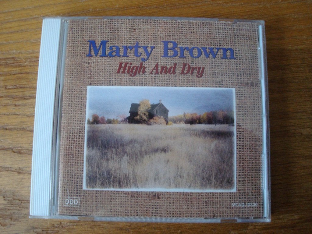 Marty Brown - High And Dry CD (Country), Gebruikt, Inclusief doosje, Ophalen of Verzenden, Country