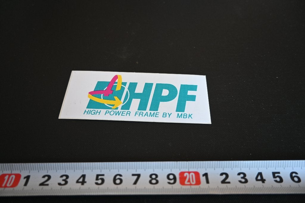 sticker fiets HPF high power frame by MBK, Ophalen of Verzenden, Zo goed als nieuw