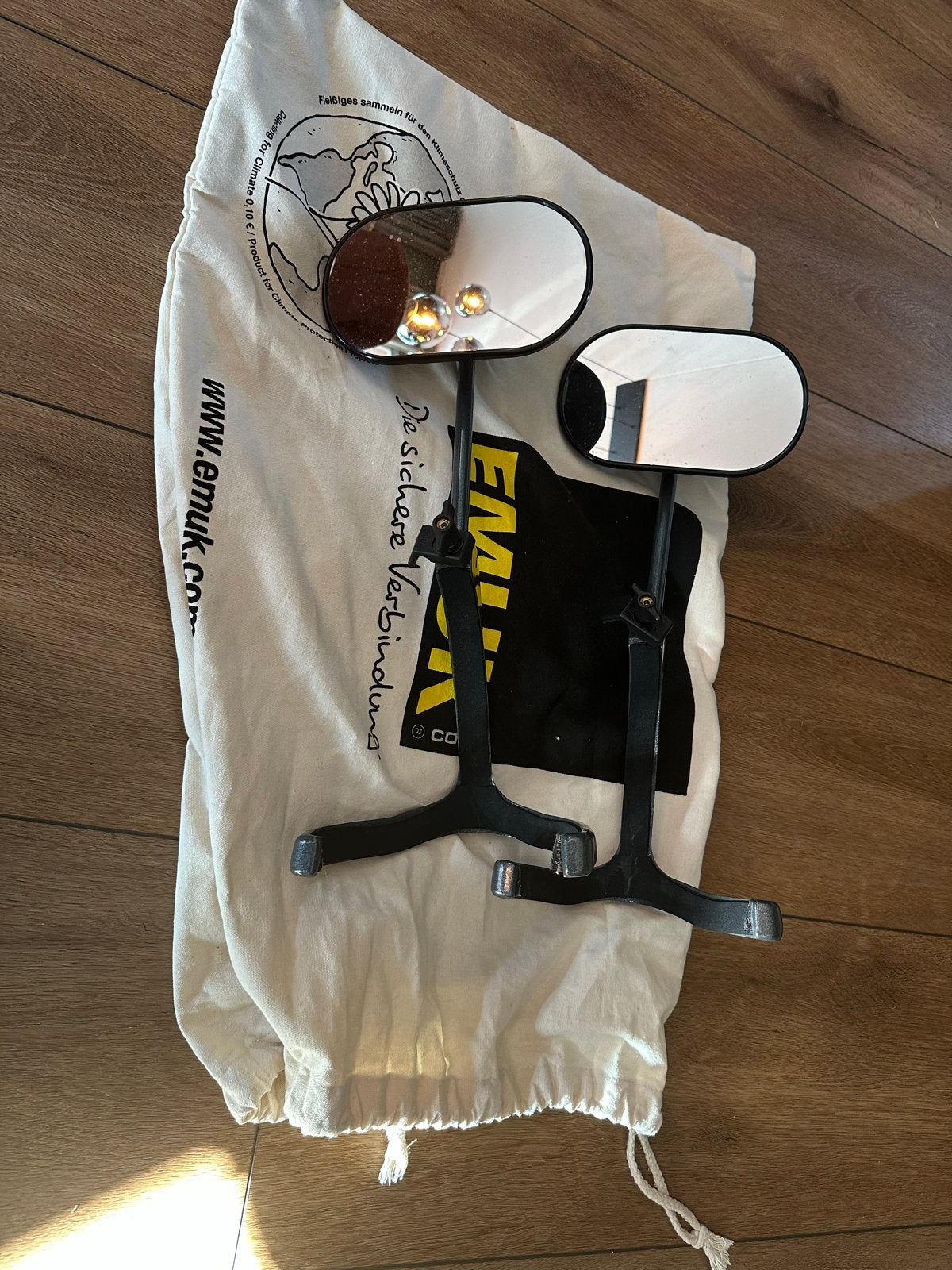 EMUK Speciale Caravan Spiegels voor Audi A6 C7, Ophalen of Verzenden, Gebruikt, Audi