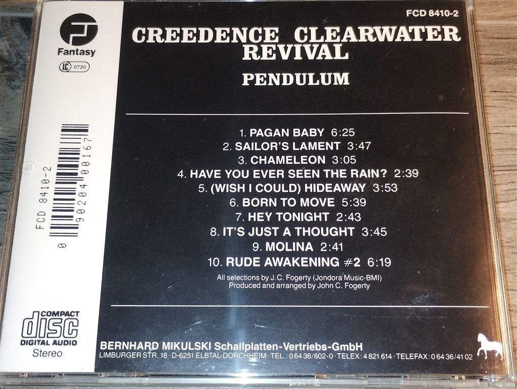 Creedence Clearwater Revival ‎- Pendulum, Ophalen of Verzenden, Zo goed als nieuw, Poprock