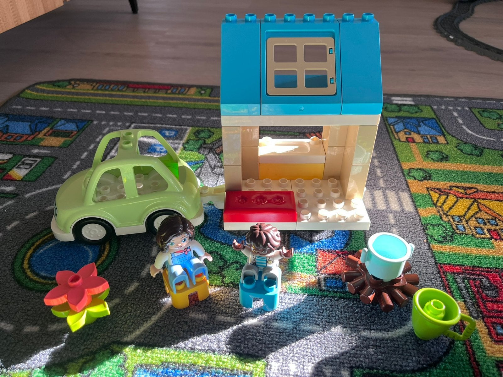 Lego Duplo stad familiehuis op wielen, Ophalen of Verzenden, Zo goed als nieuw, Duplo