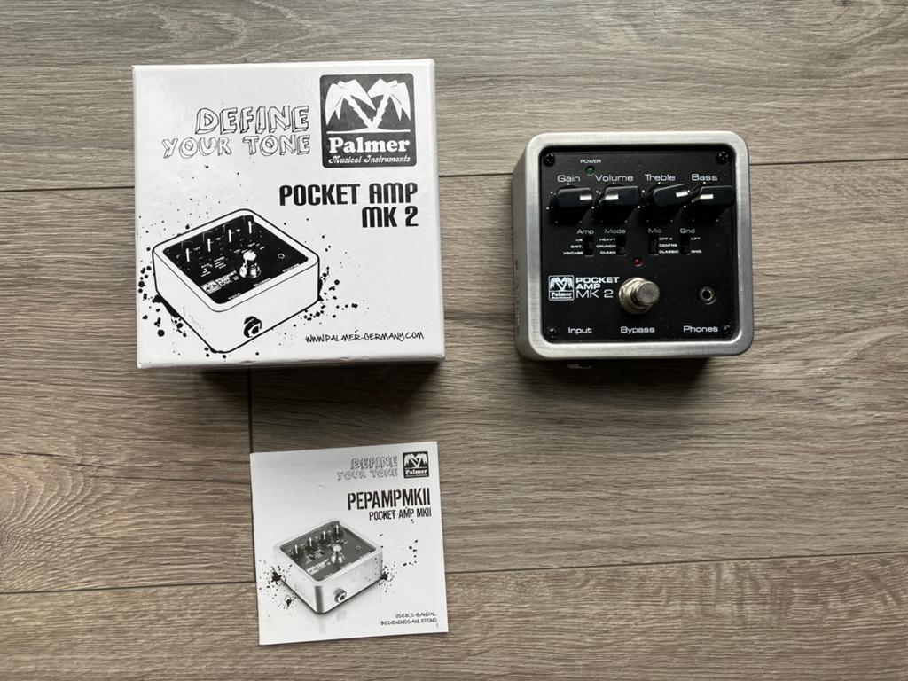 Palmer Pocket Amp, Ophalen of Verzenden, Zo goed als nieuw, Distortion, Overdrive of Fuzz