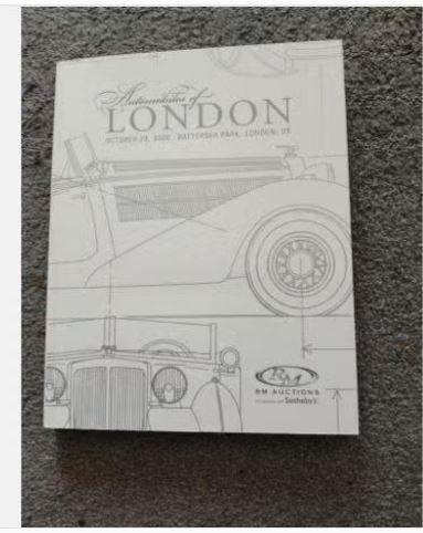 Automobiles of London - Veilingcatalogus 2008, Ophalen of Verzenden, Zo goed als nieuw