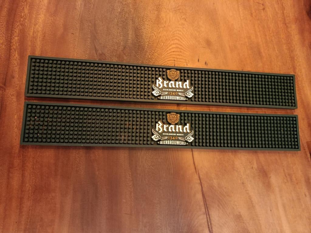 Brand bier barmat, Ophalen of Verzenden, Lichtbak of (neon) lamp