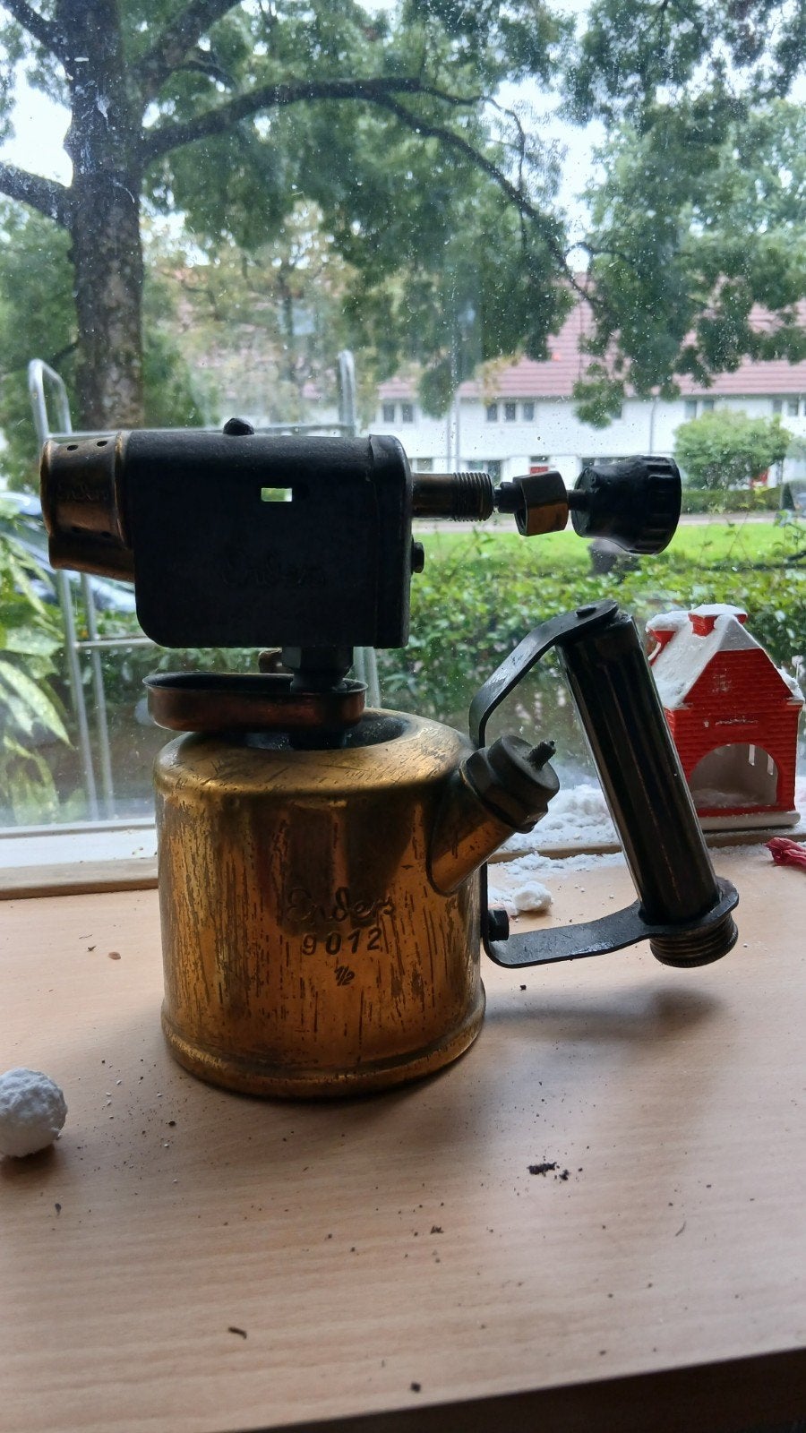 Vintage Enders 9012 Soldeerbrander - Messing, Ophalen of Verzenden