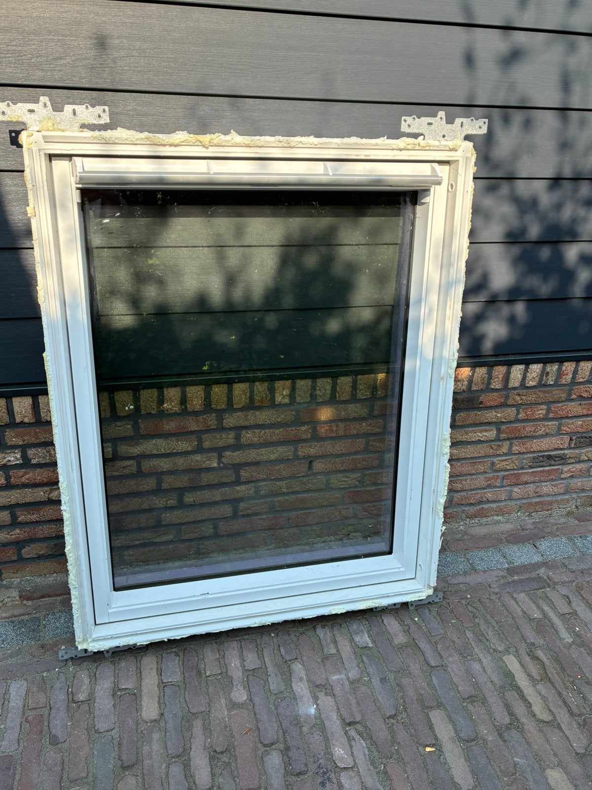 VELUX 94x118 wit dakraam kantelraam zolderraam, Ophalen, Verduisterend, Wit, Zo goed als nieuw