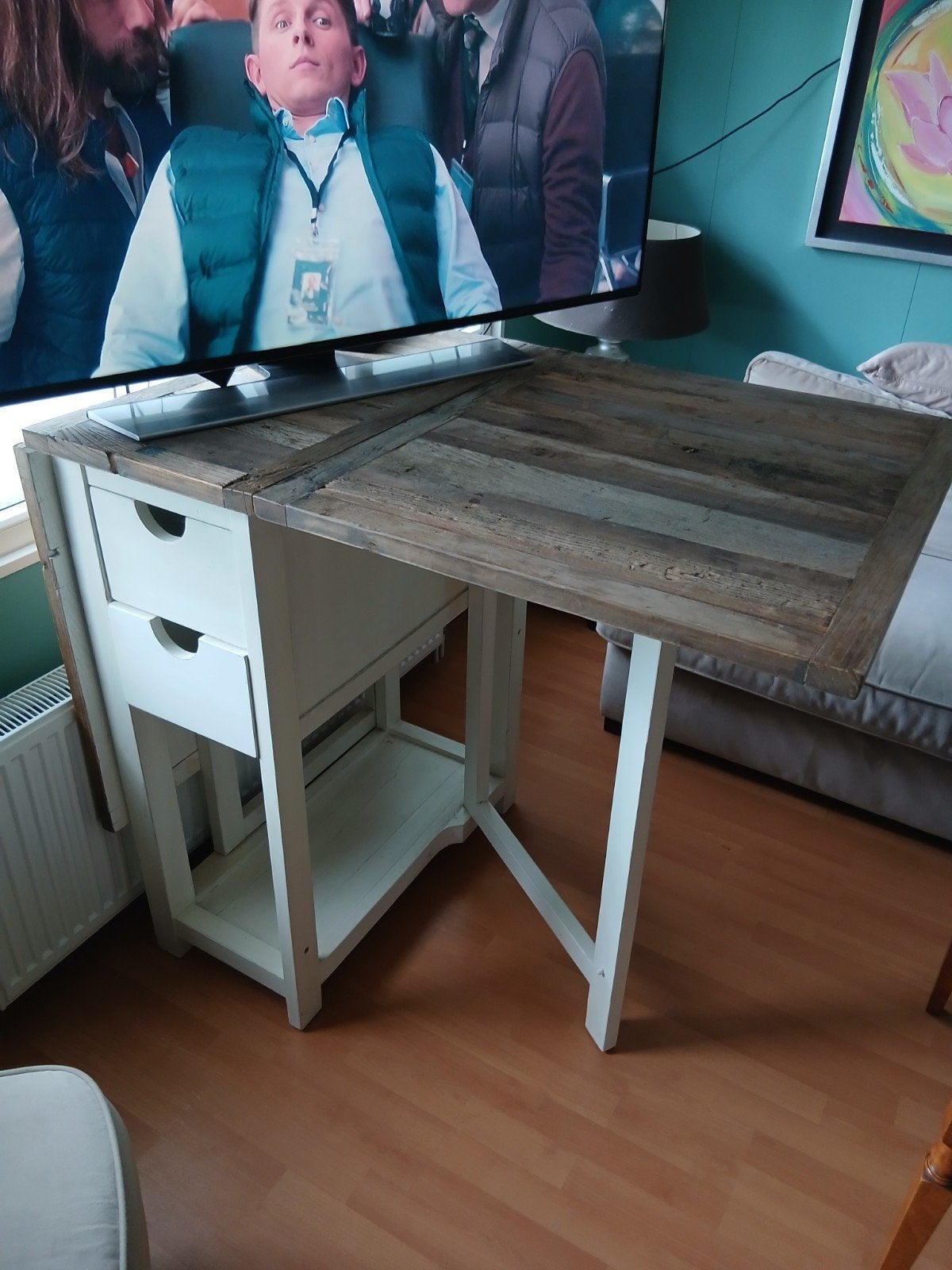 Rivera Maison Bartafel - Uitklapbaar (180x80 cm), Ophalen, Gebruikt, 50 tot 100 cm, Landelijk